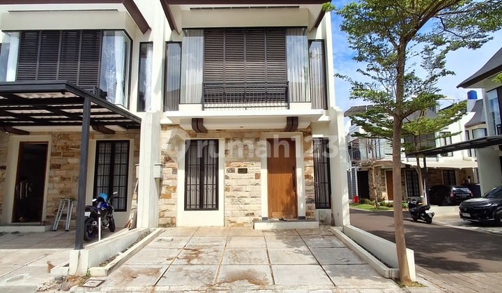 Dijual Rumah Modern Minimalis Dalam Cluster One Gate System Di Rempoa Tangerang Selatan
