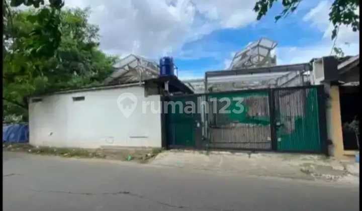 Tanah dan Bangunan di Rawalumbu Luas 520m Bebas Banjir cocok untuk Kos dan Gudang