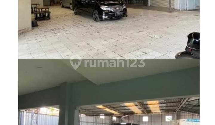 Ruang Usaha Body Repair Mobil 2 Lantai Lokasi Pinggir Jalan Utama di Bintara Kalimalang