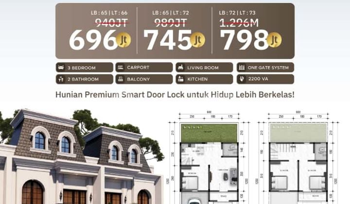 Rumah 2 Lantai Tembalang Banyumanik