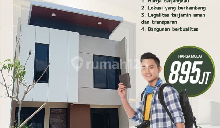 Rumah Eksklusive 2 Lantai Pudak Payung