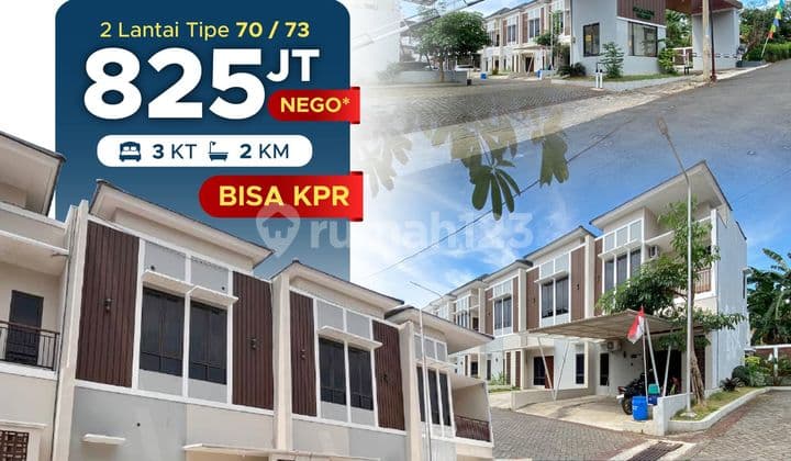 Jual Rumah Baru 2 Lantai Siap Huni Pudak Payung