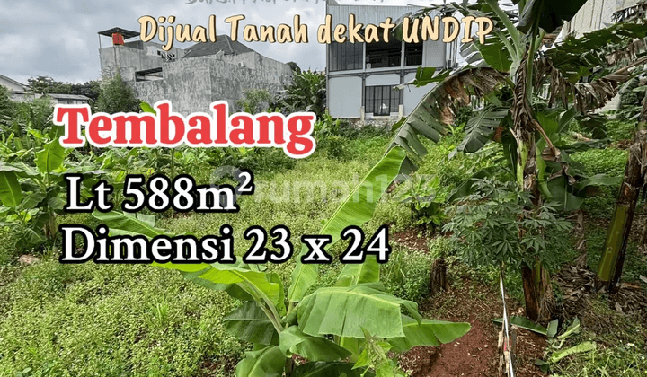 Jual Tanah Dekat Undip dan Exit Tol Banyumanik