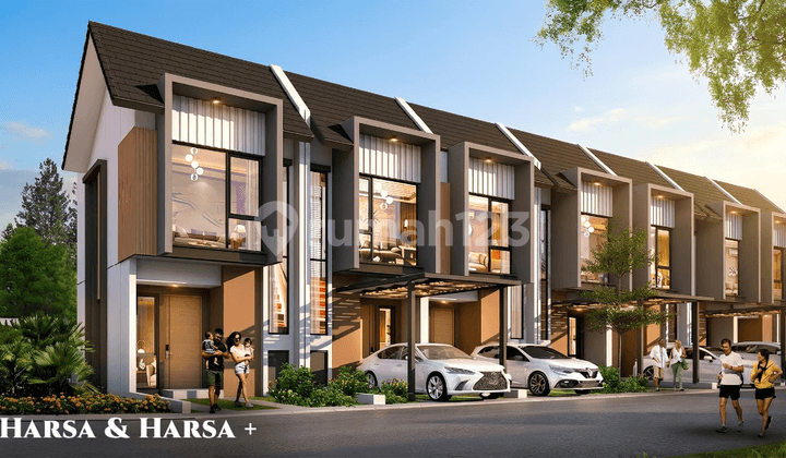 Dijual Rumah Aksara Homes Ciputat - Tangerang Selatan Tipe Harsa (4.25 X 11)