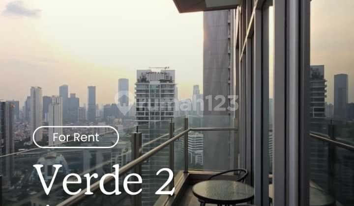 Disewakan unit apartemen eksklusif di Verde 2, kawasan hunian premium