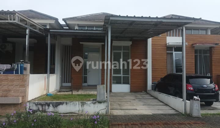 Sewa Rumah Garden Ville Citra Raya Siap Huni, Kanopi, Bebas Banjir