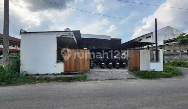 Tanah Bonus Bangunan Ruang Usaha Murah Strategis Pinggir Jalan