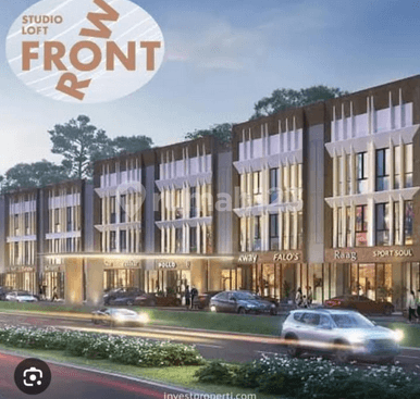 Sewa Ruko 3 Lantai Front Row di Kota Wisata Lokasi Premium