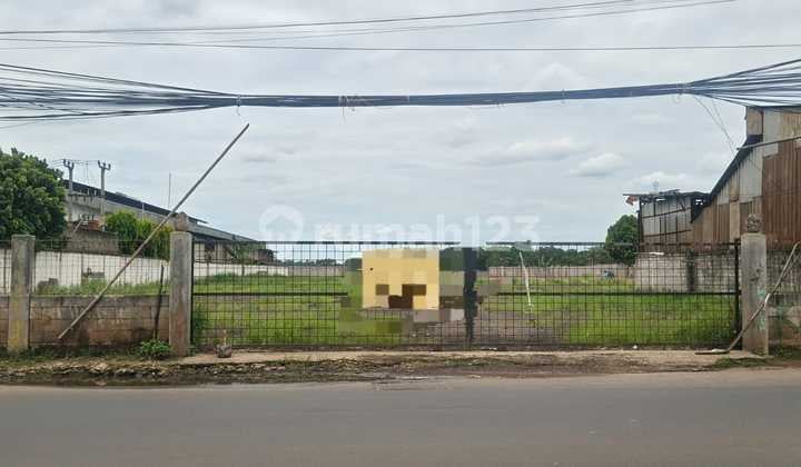 Lahan Komersil Di Jalan Utama Cileungsi - Jonggol, Kab Bogor