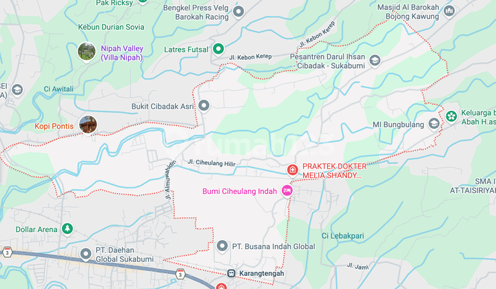 Tanah di Ciheullang Tonggo Cibadak Sukabumi