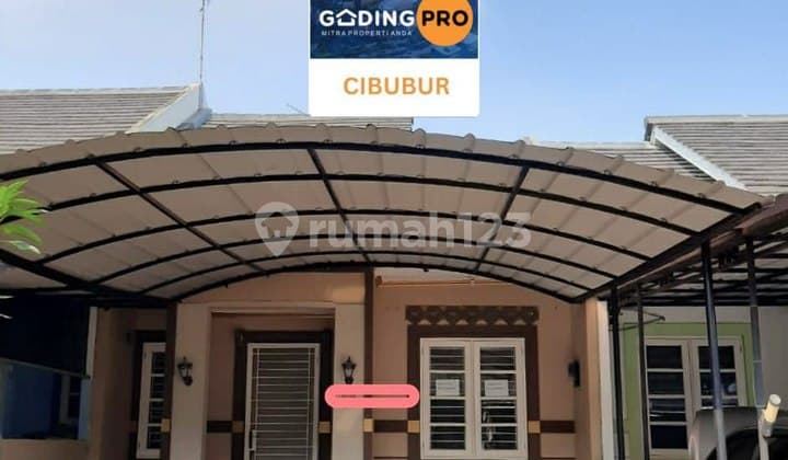 Jual Murah Rumah Siap Huni Kota Wisata Cibubur