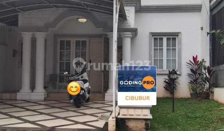 *Di Jual Rumah Rapih Siap Huni di Kota Wisata Cibubur