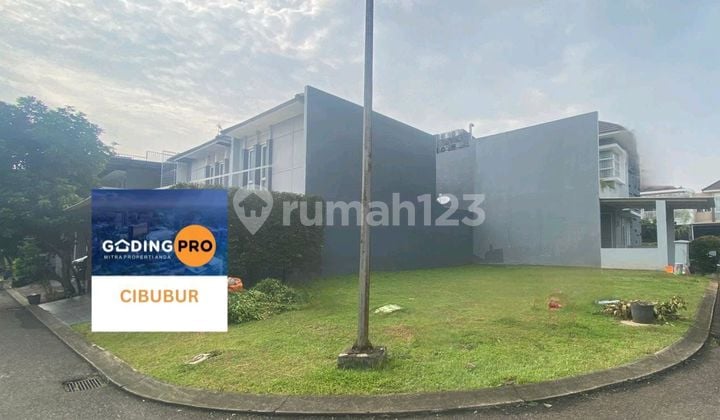 Termurah! Dijual Kavling Hook Di Cluster Kota Wisata Cibubur