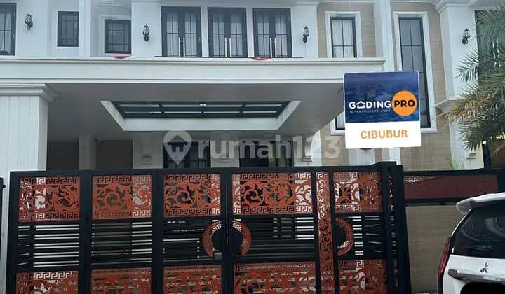 Turun Harga!jual Rumah Mediteranian Furnish Diboulevard Citragran