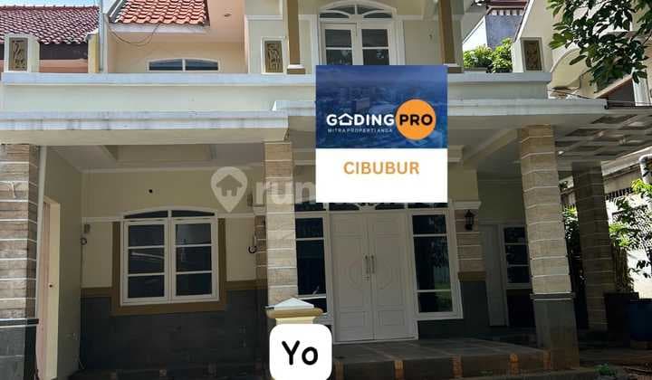 Dijual Rumah Siap Huni Di Kota Wisata Cibubur Dekat Club House
