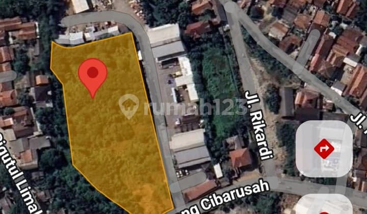 Dijual Lahan untuk Gudang dan Workshop