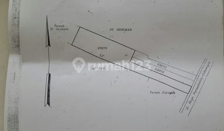 Dijual Lahan Untuk Workshop Dan Gudang