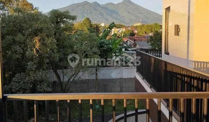 Rumah Mewah Furnish Hook View Gunung di Bogor Nirwana Residence