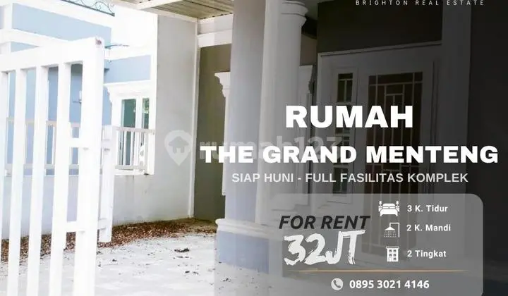 Rumah The Grand Menteng Indah - Siap Huni Full Fasilitas Komplek