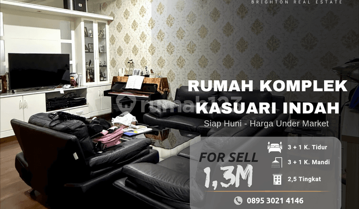Rumah Konplek Kasuari Indah - Best Price!