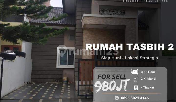 Rumah Minimalis Tasbih 2 - Siap Huni - Lokasi Strategis