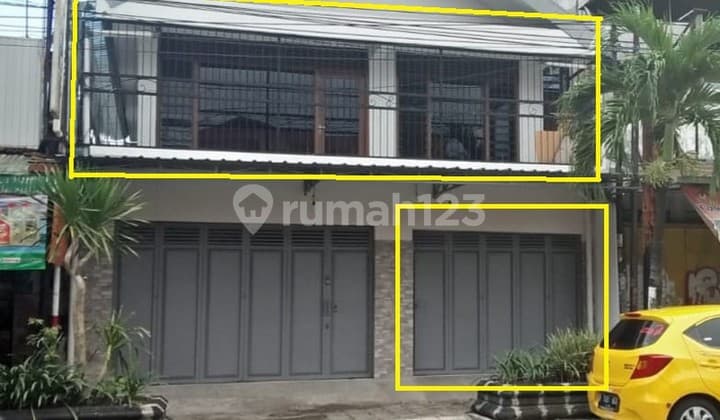 Disewakan Ruang Usaha Strategis 2 Lantai di Jl. Kusumanegara Lokasi Premium Warungboto Yogyakarta