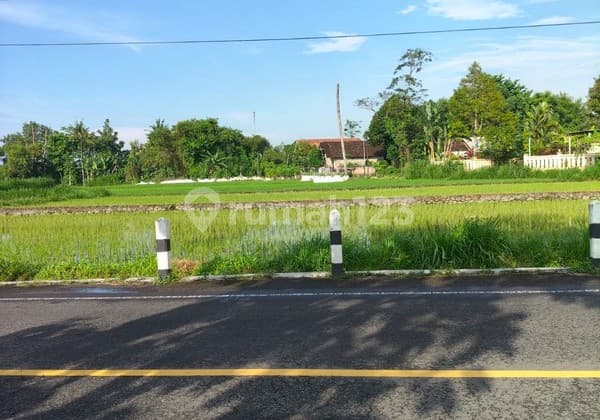 Dijual/Disewakan Tanah Strategis Hook 2 Muka Cocok untuk Investasi/Usaha di Kalasan, Sleman
