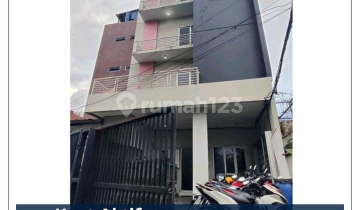 Dijual Cepat !! Rumah Kost Aktif Hoek Lokasi Strategis Tanjung Duren - Jakarta Barat