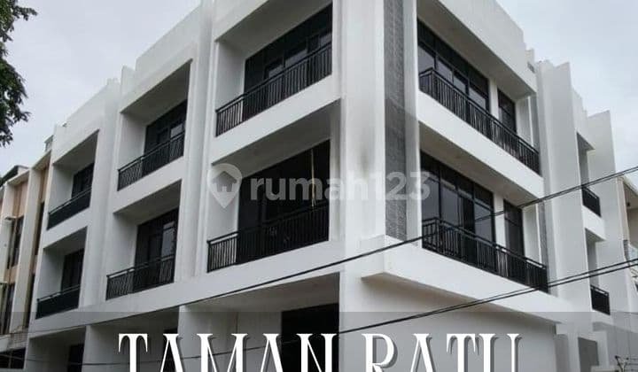 Dijual Cepat !! 3 Unit Ruko Baru Komersial Taman Ratu - Jakarta Barat