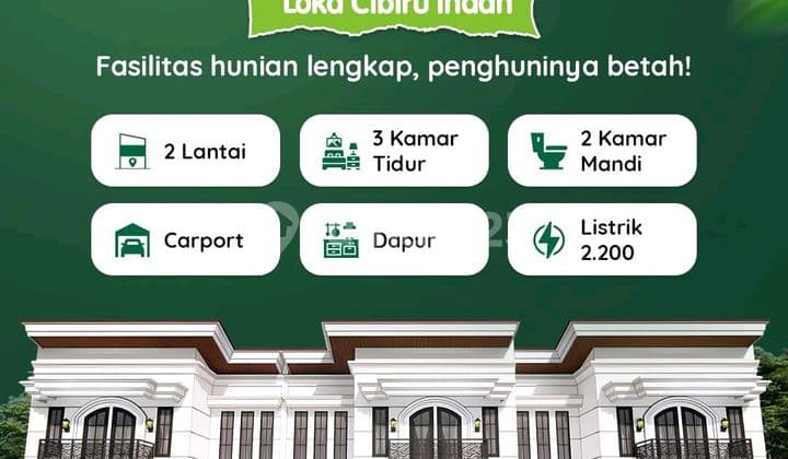 Cluster Baru Siap Huni Di Cibiru Rumah SHM di Cibiru