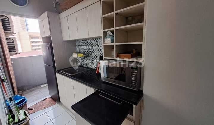 Furnished Apartment for Rent Monthly, 2 Bedrooms Modified into 1, Low Floor