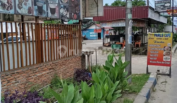 Tanah + Bangunan Pinggir Jalan Besar Lupuk Pakam Dekat Stadion Baharuddin