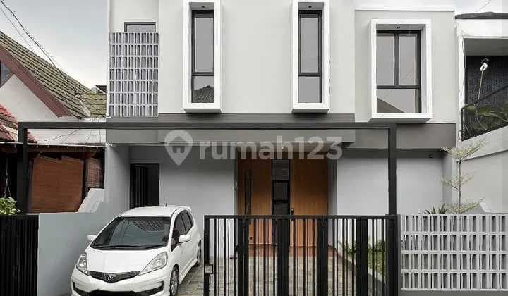 Rumah Brand New Bagus Brand New Siap Huni, Lingkungan Nyaman, Aman, Lokasi Strategis di Camar Bintaro Sektor 4 Tangsel