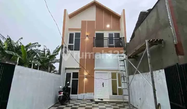 Rumah Baru Fress 2 Lantai di Caman Jatibening Pondok Gede Bekasi Kota