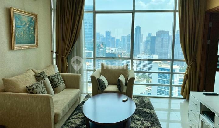 Apartment Sahid Sudirman 2 Kamar Tidur Furnished
