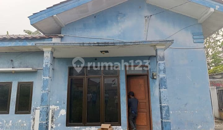 Dijual cepat Lahan UK 750m2 ( 15x50 ) & ada Bangunan kecil untuk office di daerah Pusaka Rakyat Taruma jaya