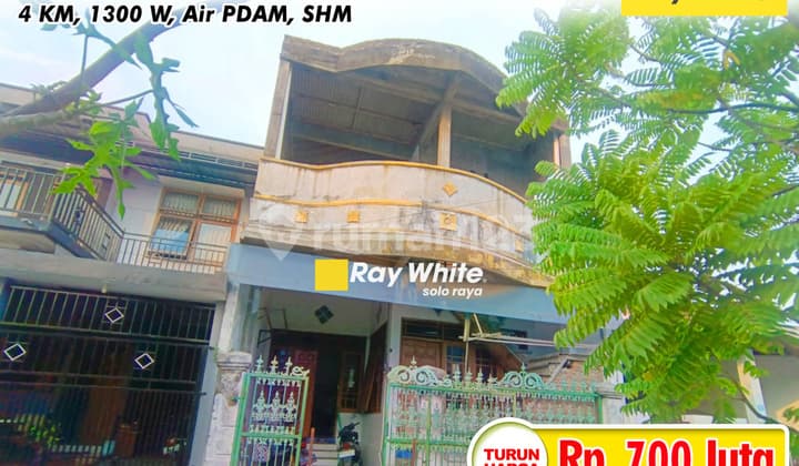Dijual Rumah 7Kamar Potensi Kos di Mojosongo Timur Jebres Solo