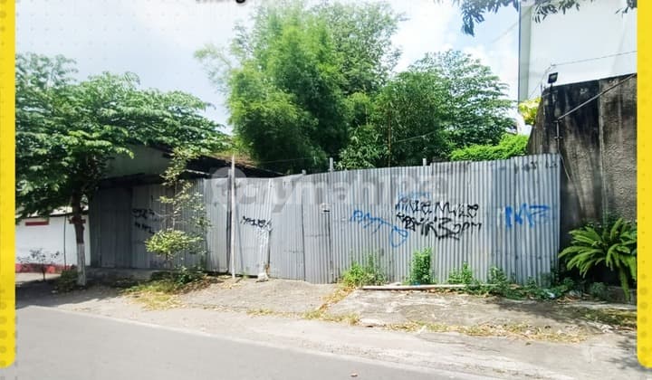 Tanah 433Meter Strategis Siap Bangun Mangkubumen Banjarsari Solo