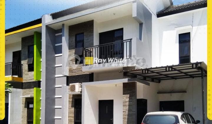 Dijual Rumah Cluster Modern Minimalis 3Kamar Tingkat Solo Gentan