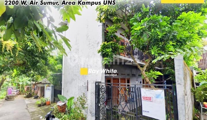 Dijual Kost 11Kamar Aktif Full Huni Dekat Kampus Uns Jebres Solo