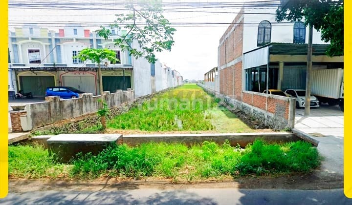 Tanah Tepi Jalan Utama Akses Kontener Wirun Mojolaban Skh Solo