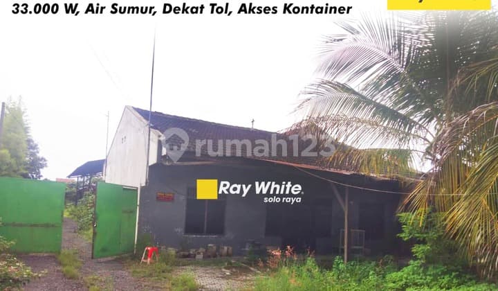 Sewa Tanah Strategis Dekat Tol di Jl Adi Sumarmo Banyuanyar Solo