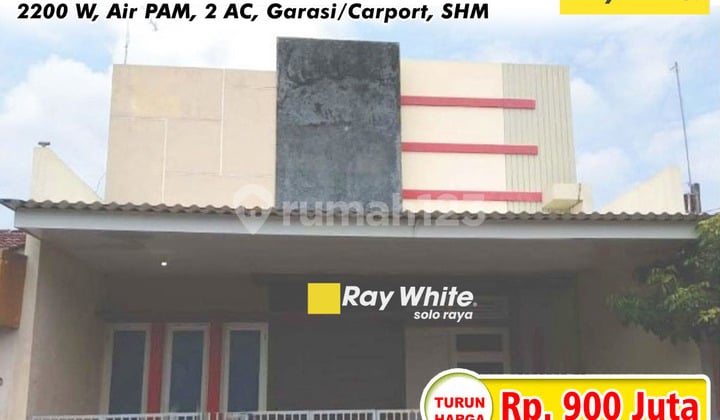 2 Bedroom House Ready to Occupancy Access to Intersection in Baturan Colomadu Solo