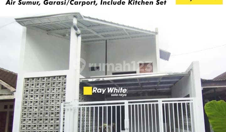 Rumah 2Lantai Huni di Langenharjo Solo Baru Grogol Skh