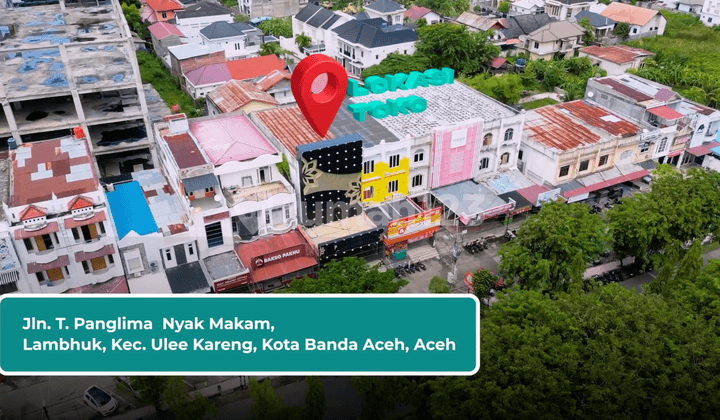 Clinic / Office / 3-Story Shophouse in Ulee Kareng, Banda Aceh.