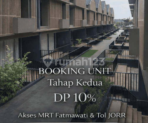 Modern Smart Living Integrated Landed House Double-Decker Near MRT Fatmawati, JORR Toll Road, Mal Cilandak Town Square
