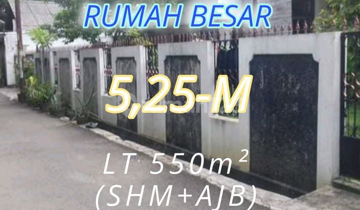 Jarang Ada! Harga Murah di Bawah Harga Pasar. Rumah Besar di Rempoa.