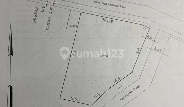 Kavling Siap Bangun di Jl Palmerah Barat Jakarta Barat