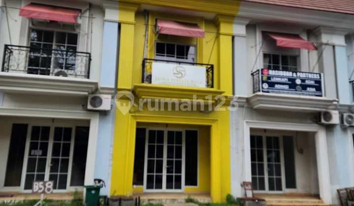 Cheap 2-Story Shop House, Pisangan Raya Street, Cireundeu, East Ciputat, South Tangerang, Banten Province.