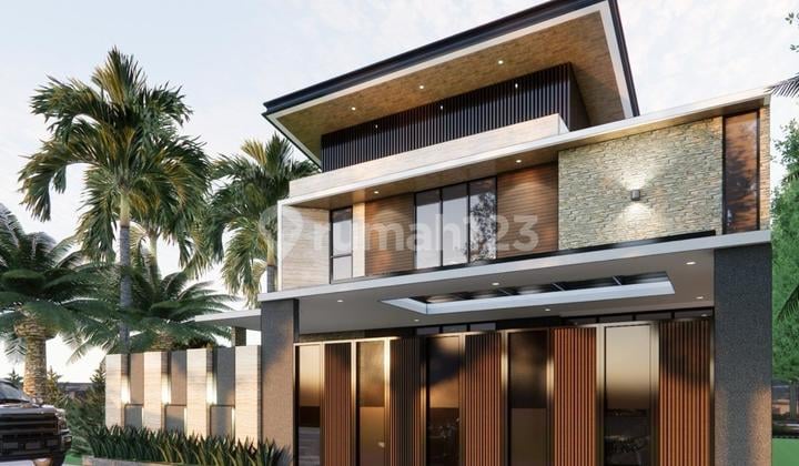 Rumah keren, mewah, tempat strategis